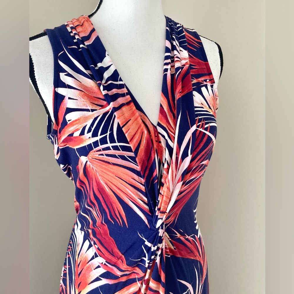 Tommy Bahama Fireworks Fronds Tambour Maxi Dress Size M - Picture 8 of 14